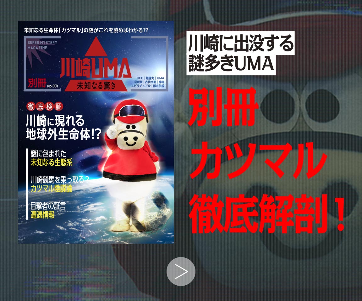 川崎に出没する謎多きUMA 別冊カツマル徹底解剖！